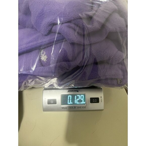 Girls Purple Zip Up Columbia Jacket Size XL - Picture 8 of 8